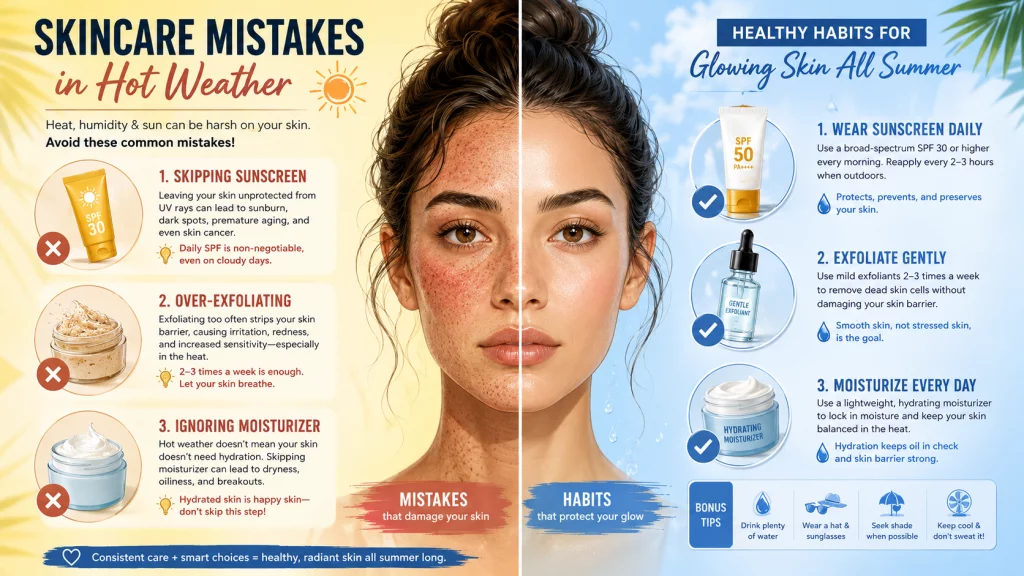 Jangan Biarkan Kulitmu Rusak, Ini Skincare Wajib di Panas Ekstrem 2026 7 Jangan Biarkan Kulitmu Rusak, Ini Skincare Wajib di Panas Ekstrem 2026