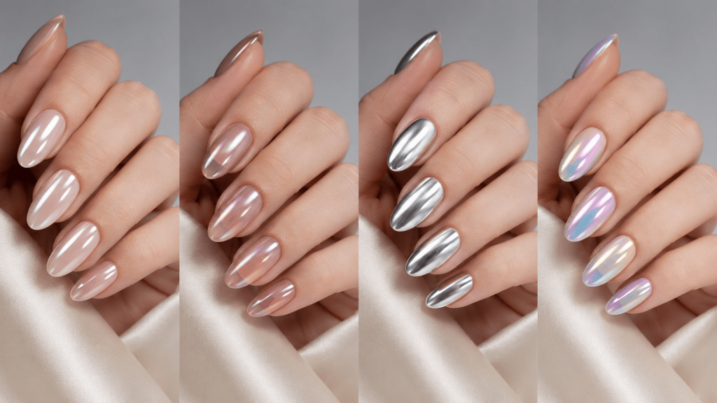 Nail Art Neutral Chrome Bikin Media Sosial Global Heboh Juli 2026 5 Nail Art Neutral Chrome Bikin Media Sosial Global Heboh Juli 2026