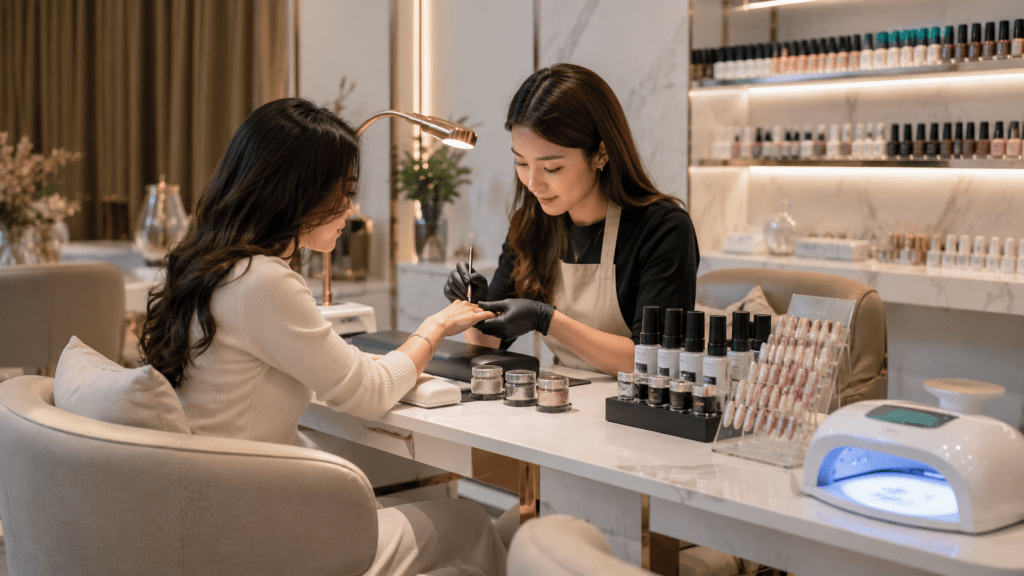 Nail Art Neutral Chrome Bikin Media Sosial Global Heboh Juli 2026 7 Nail Art Neutral Chrome Bikin Media Sosial Global Heboh Juli 2026