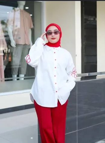 Style HUT RI yang Cocok Dipakai Saat 17 Agustus, Merah Putih tapi Tetap Stylish 2 Style
