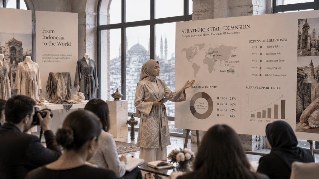 Buttonscarves Luncurkan Istanbul Series, Perkuat Ekspansi ke Turki 4 Dinamika konsumen di distrik ritel modest fashion modern Nisantasi, Istanbul.