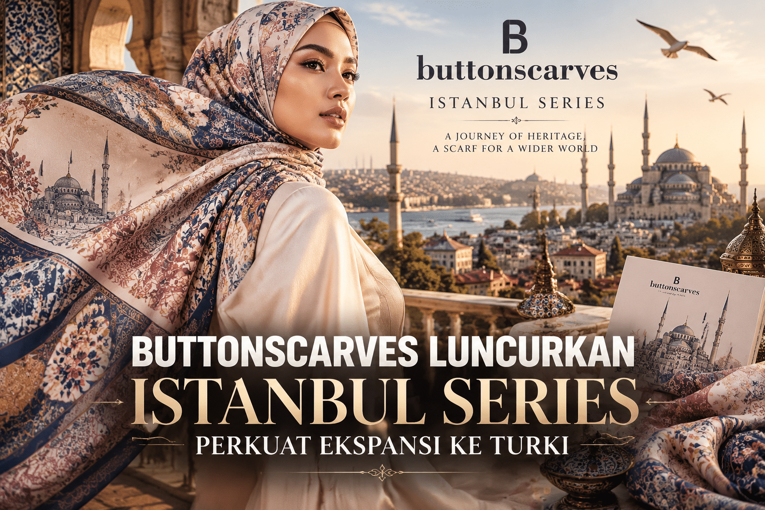 Buttonscarves Luncurkan Istanbul Series, Perkuat Ekspansi ke Turki